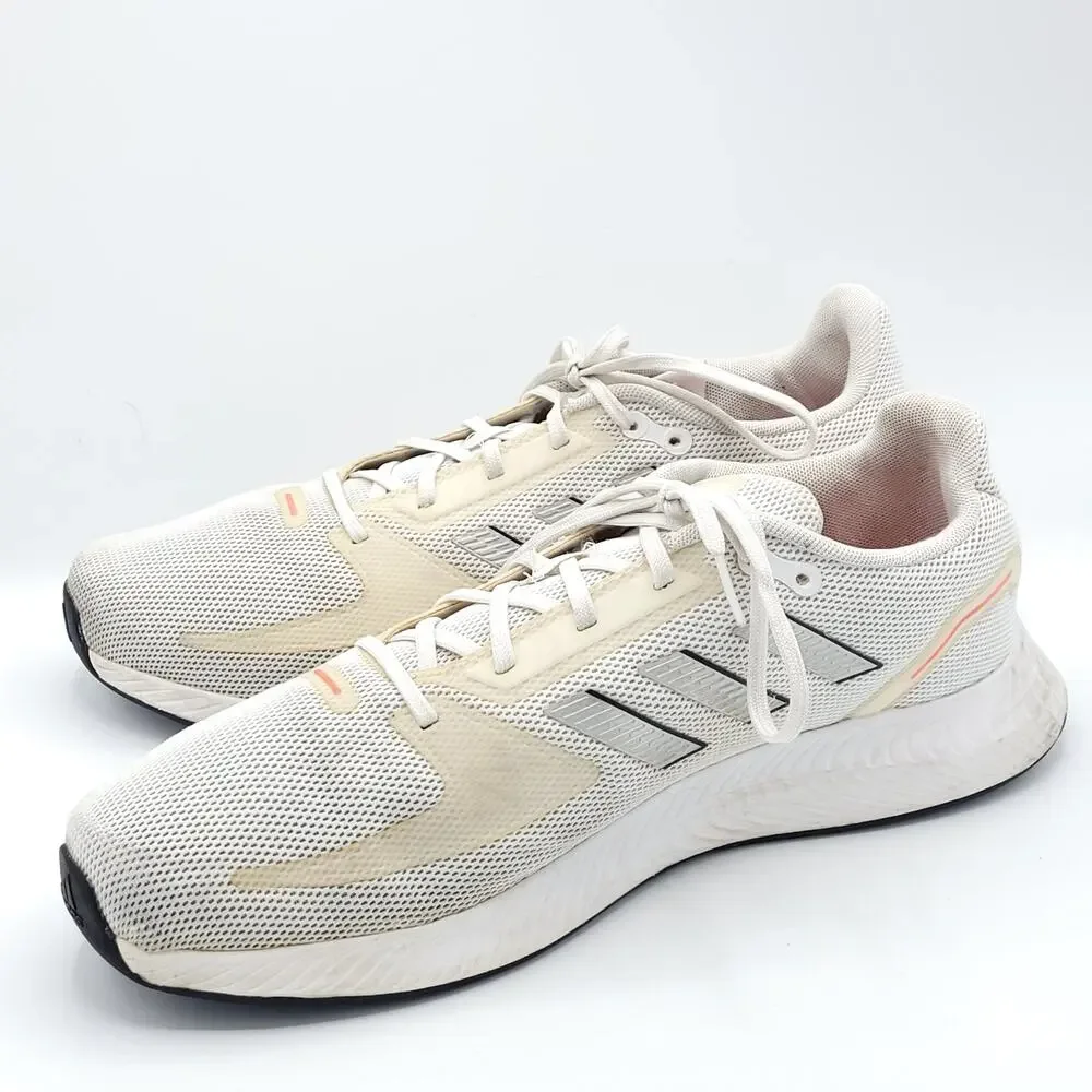 Adidas RunFalcon 2.0  Athletic Running  FY5944 men's size 10.5 white cream